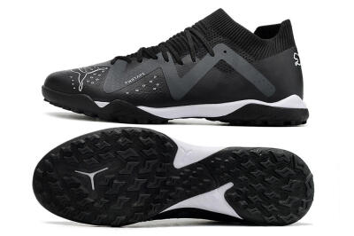 Puma Future Match TT TF Low-Tops Football Shoes - Black/White