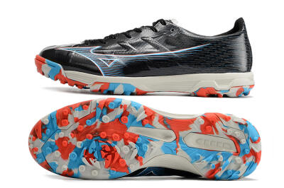 Mizuno Morelia Alpha Japan TF Low-Tops Football Shoes - Black/White