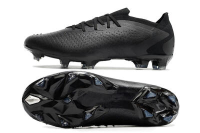 Adidas Predator Accuracy.1 Low FG Low-Tops Football Boots - Black/Black