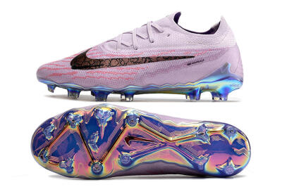 Nike Phantom GX Elite FG Low-Tops Football Boots - Purple/Pink/Black