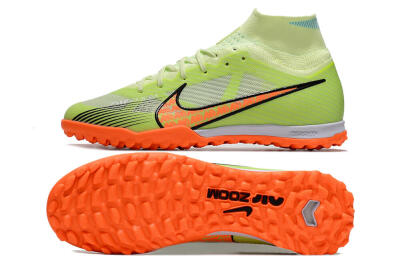 Nike Air Zoom Mercurial Superfly 15 Elite TF High-Tops Football Shoes - Yellow/Orange/Black