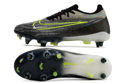 Nike Phantom GX Elite SG Low-Tops Football Boots - Grey/Rainbow