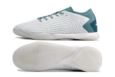 Adidas Predator Accuracy.3 IC Low-Tops Football Shoes - White/Blue