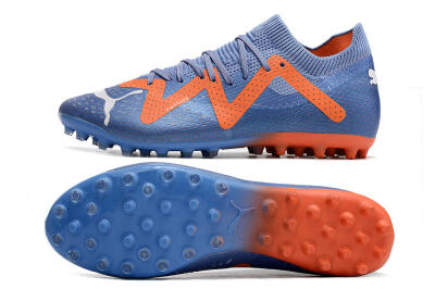 Puma Future Ultimate MG Low-Tops Football Boots - Blue/Orange/White