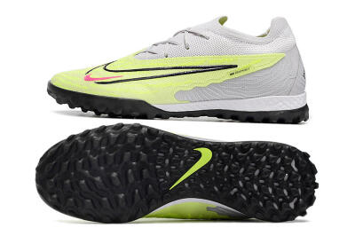 Nike Phantom GX Elite TF Low-Tops Football Shoes - Grey/Yellow/Black