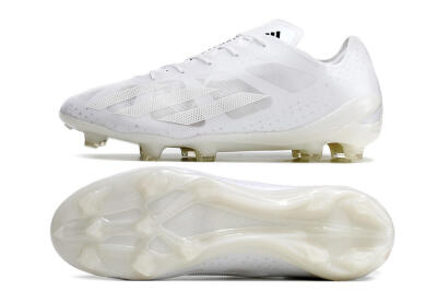 Adidas X Crazyfast.1 FG Low-Tops Football Boots - White/White