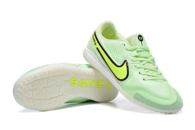 Nike Tiempo Legend 9 IC Low-Tops Football Shoes - Green/Black
