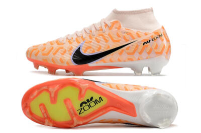 Nike Air Zoom Mercurial Superfly 9 Academy FG High-Tops Football Boots - Orange/Black/Purple