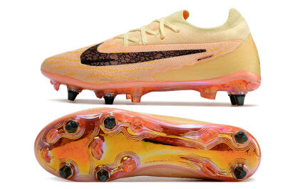 Nike Phantom GX Elite SG Low-Tops Football Boots - Yellow/Black/Orange