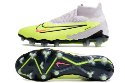 Nike Phantom GX Elite DF FG High-Tops Football Boots - Green/Black/White