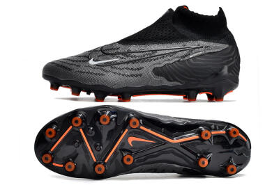 Nike Phantom GX Elite DF AG High-Tops Football Boots - Black/Grey/White