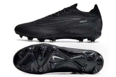 Nike Phantom GX Elite FG Low-Tops Football Boots - Black/White/Black