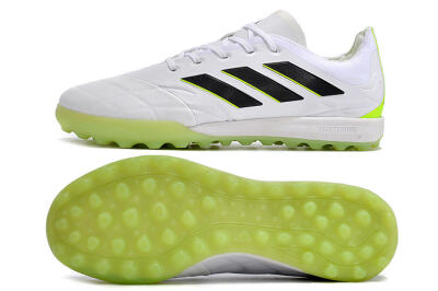 Adidas Copa Pure.3 TF Low-Tops Football Shoes - White/Black/Green