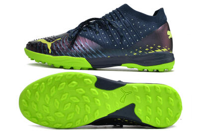 Puma Future Z 1.3 Teazer TF Low-Tops Football Shoes - Blue/Green