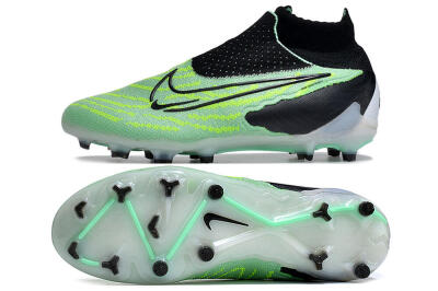 Nike Phantom GX Elite DF FG High-Tops Football Boots - Green/Black/White