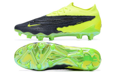 Nike Phantom GX Elite FG Low-Tops Football Boots - Green/Black