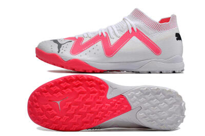 Puma Future Ultimate TF Low-Tops Football Shoes - White/Red/Black