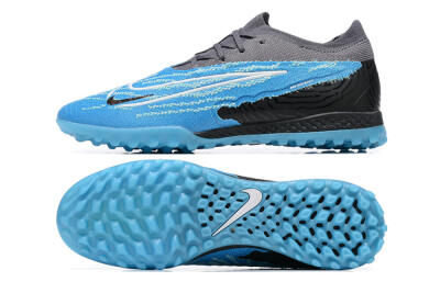 Nike Phantom GX Elite TF Low-Tops Football Shoes - Blue/White/Black
