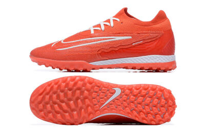 Nike Phantom GX Elite TF Low-Tops Football Shoes - Red/White