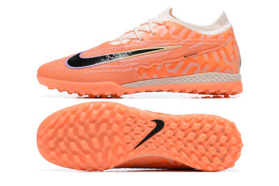 Nike Phantom GX Elite TF Low-Tops Football Shoes - Orange/Black/Purple
