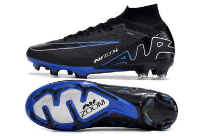 Nike Air Zoom Superfly 9 Elite SE FG High-Tops Football Boots - Black/Blue/White