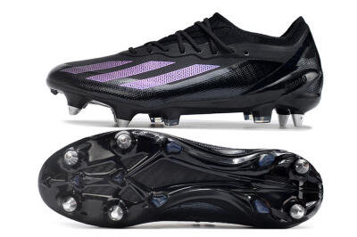 Adidas X Crazyfast.1 SG Low-Tops Football Boots - Black/Purple