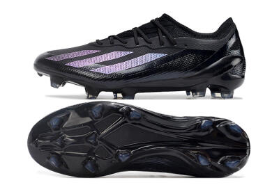 Adidas X Crazyfast.1 FG Low-Tops Football Boots - Black/Purple