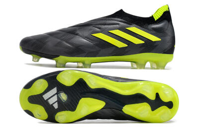 Adidas Copa Pure+ FG Low-Tops Football Boots - Black/Green