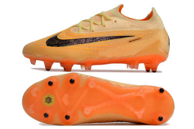 Nike Phantom GX Elite Link Pro SG Low-Tops Football Boots - Orange/Pink/Black