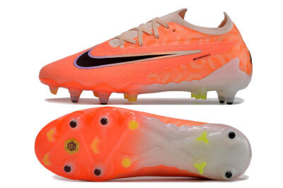 Nike Phantom GX Elite Link Pro SG Low-Tops Football Boots - Pink/Black/Purple