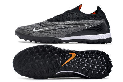 Nike Phantom GX Elite TF Low-Tops Football Shoes - Black/White/Grey