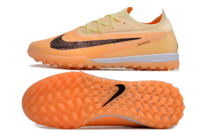 Nike Phantom GX Elite TF Low-Tops Football Shoes - Orange/Pink/Black