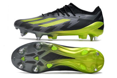 Adidas X Speedportal.1 SG Low-Tops Football Boots - Grey/Black/Yellow