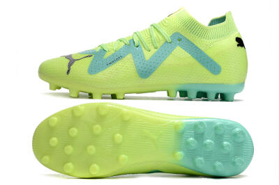 Puma Future Ultimate MG Low-Tops Football Boots - Yellow/Blue