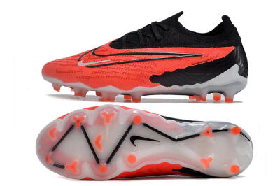 Nike Phantom GX Elite FG Low-Tops Football Boots - Red/Black/White