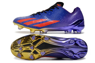 Adidas X Crazyfast.1 FG Low-Tops Football Boots - Blue/Purple/Red