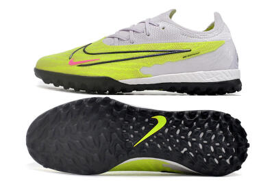Nike Phantom GX Elite TF Low-Tops Football Shoes - Green/Blue/White