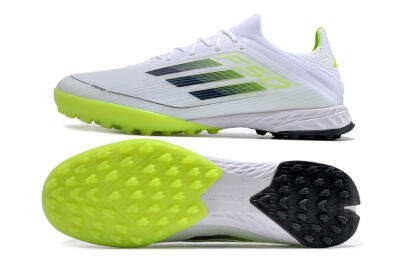 Adidas F50 Adizero TF Low-Tops Football Shoes - Whtie/Black/Green