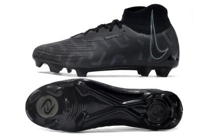 Nike Phantom Luna Elite NU FG High-Tops Football Boots - Black/Grey