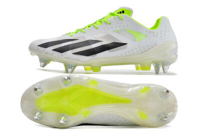 Adidas X Crazyfast.1 SG Low-Tops Football Boots - White/Black/Green