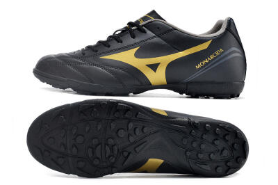 Mizuno Monarcida Neo Ckassic TF Low-Tops Football Shoes - Black/Gold