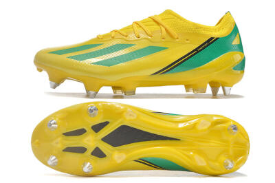Adidas X Crazyfast.1 Australia SG Low-Tops Football Boots - Yellow/Green/Black