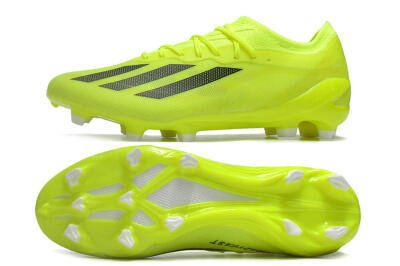 Adidas X Crazyfast.1 FG Low-Tops Football Boots - Yellow/Black