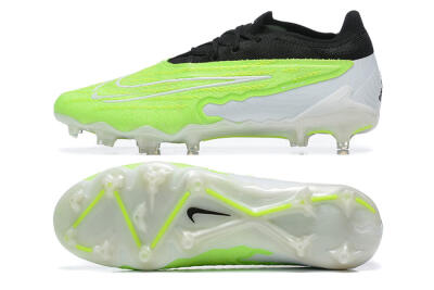 Nike Phantom GX Elite FG Low-Tops Football Boots - Green/Black/Yellow/White