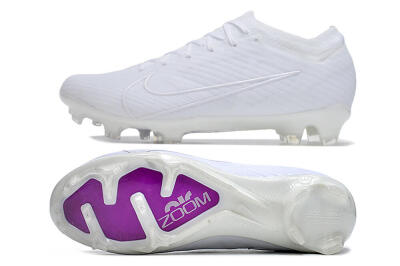 Nike Air Zoom Mercurial Vapor 15 Elite Change Color In Sunlight FG Low-Tops Football Boots - White/Purple