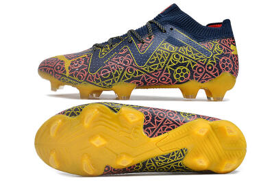 Puma Future Ultimate Limited Edition FG Low-Tops Football Boots - Blue/Yellow/Red