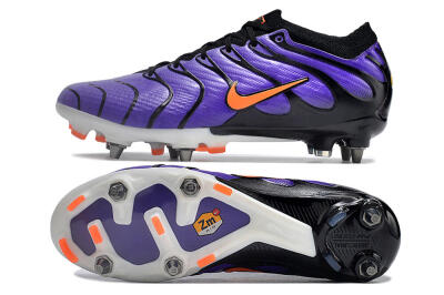 Nike Air Zoom Mercurial Vapor 15 Elite SG Low-Tops Football Boots - Purple/Black/Orange