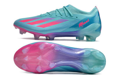 Adidas X Crazyfast.1 Messi.1 FG Low-Tops Football Boots - Blue/Pink/Purple