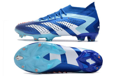 Adidas Predator Accuracy.1 FG High-Tops Football Boots - Blue/Jade/White