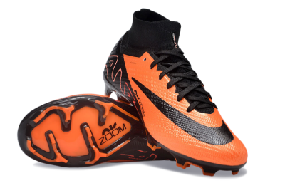 Nike Air Zoom Mercurial Superfly 9 Elite FG High-Tops Football Boots - Orange/Black